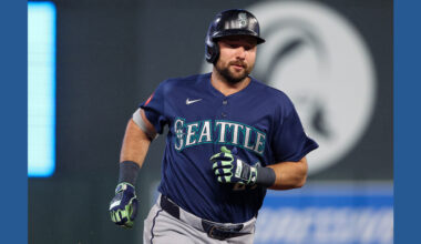 Cal Raleigh scratched late from Mariners lineup