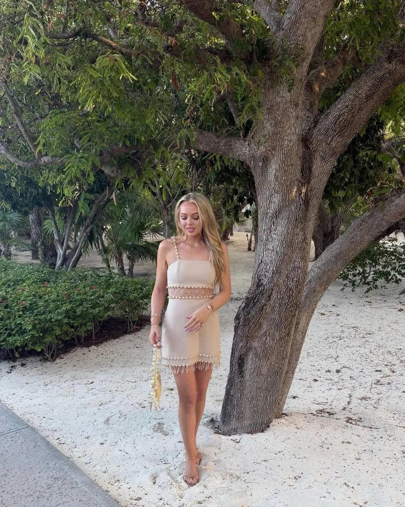 Tiffany enjoying her Bahamian holiday