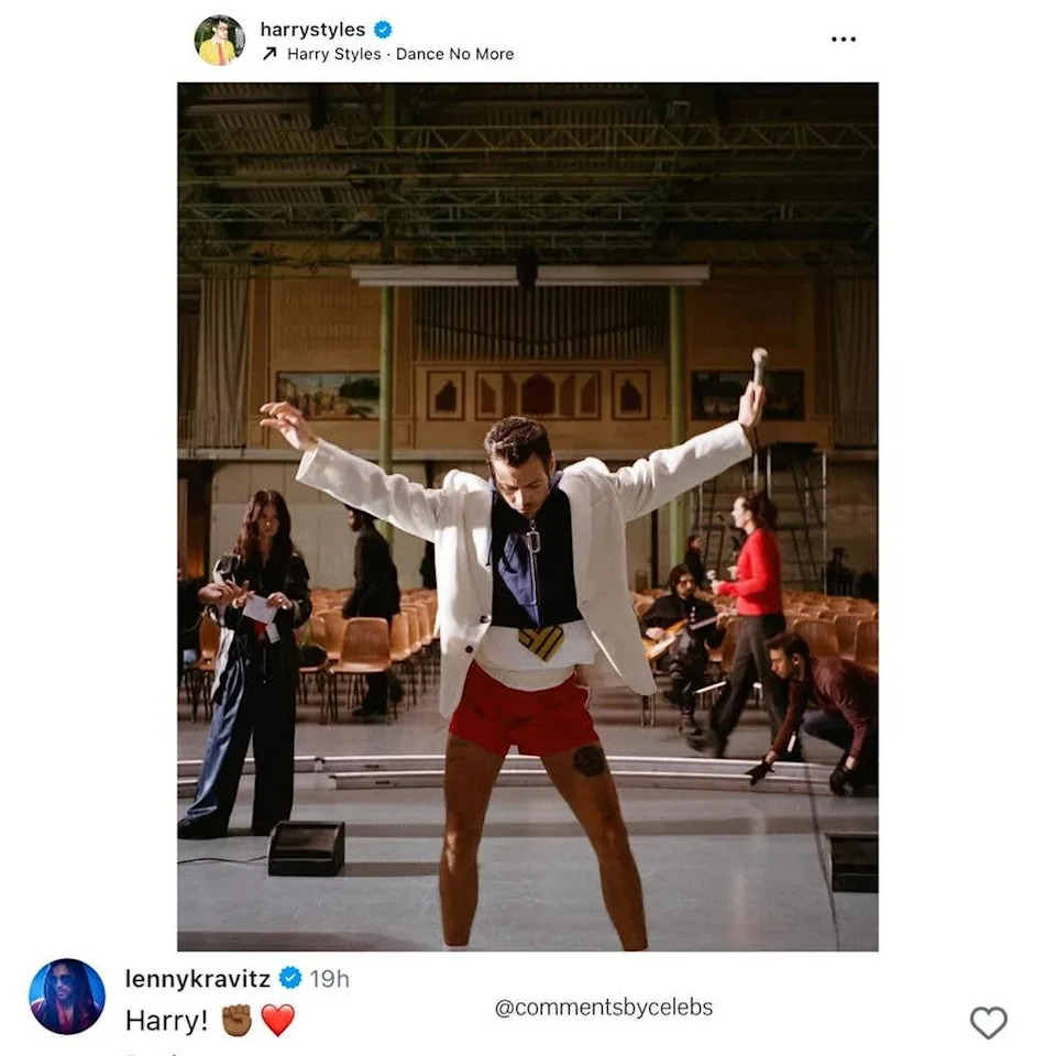 Lenny's comment on Harry's post