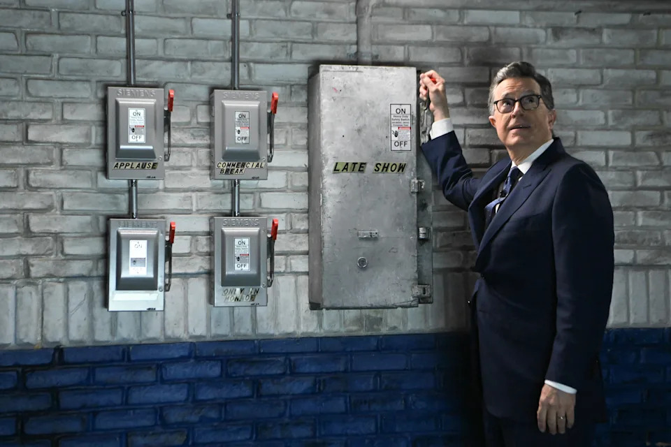 The final Late Show aired on Thursday. / CBS Photo Archive / Scott Kowalchyk/CBS via Getty Images