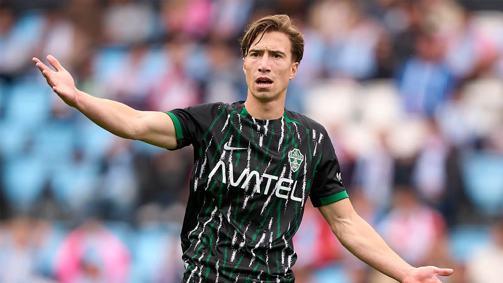 David Affengruber has made 73 appearances for Elche since signing in 2024 (Image: Getty)