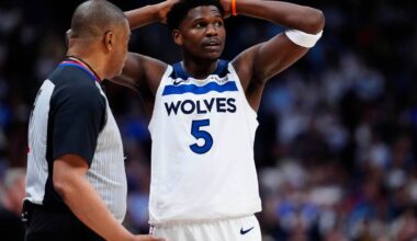 Final Injury Report for Spurs-Timberwolves Game 3: Will Anthony Edwards, Ayo Dosunmu Play?