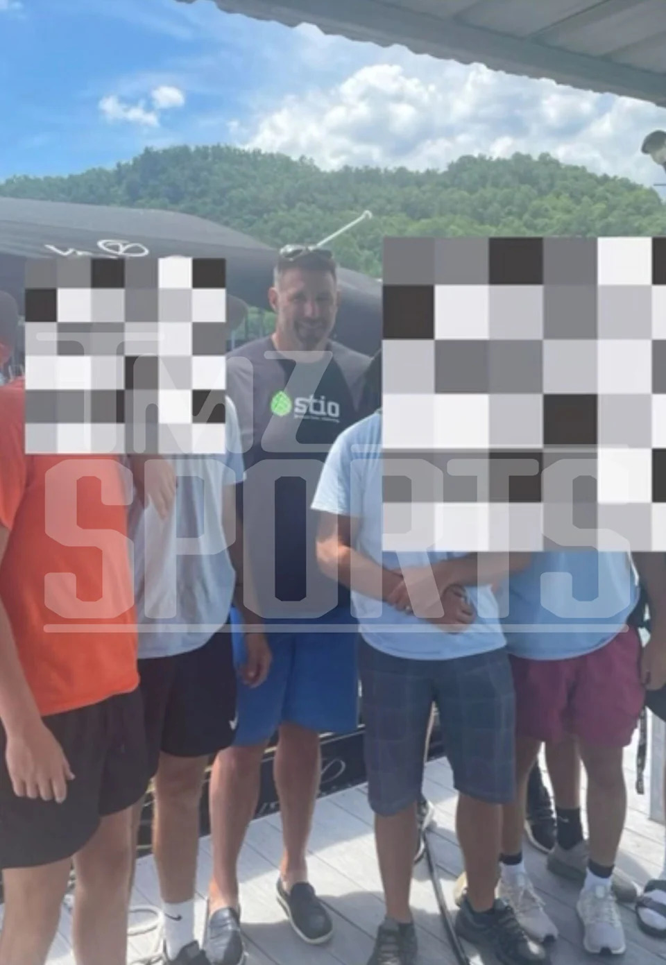 According to TMZ, Mike Vrabel rented a boat with Dianna Russini in 2021. He’s seen above taking a snapshot with boat rental company staff. TMZSports.com