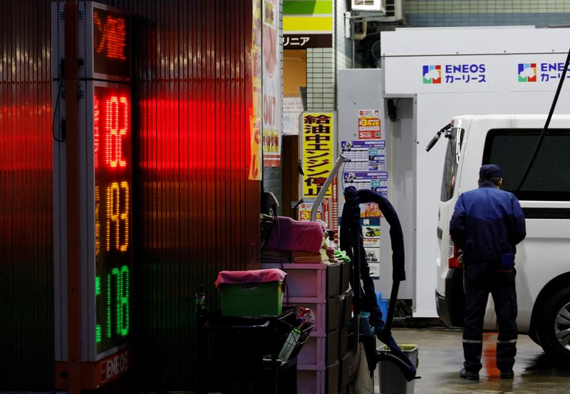 Japan is considering extra budget on rising fuel bills, sources say