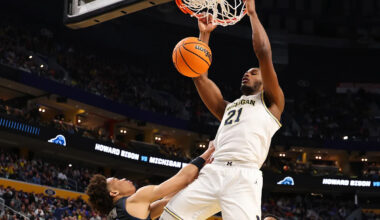 Michigan’s Morez Johnson Jr. is Flying Up NBA Draft Boards