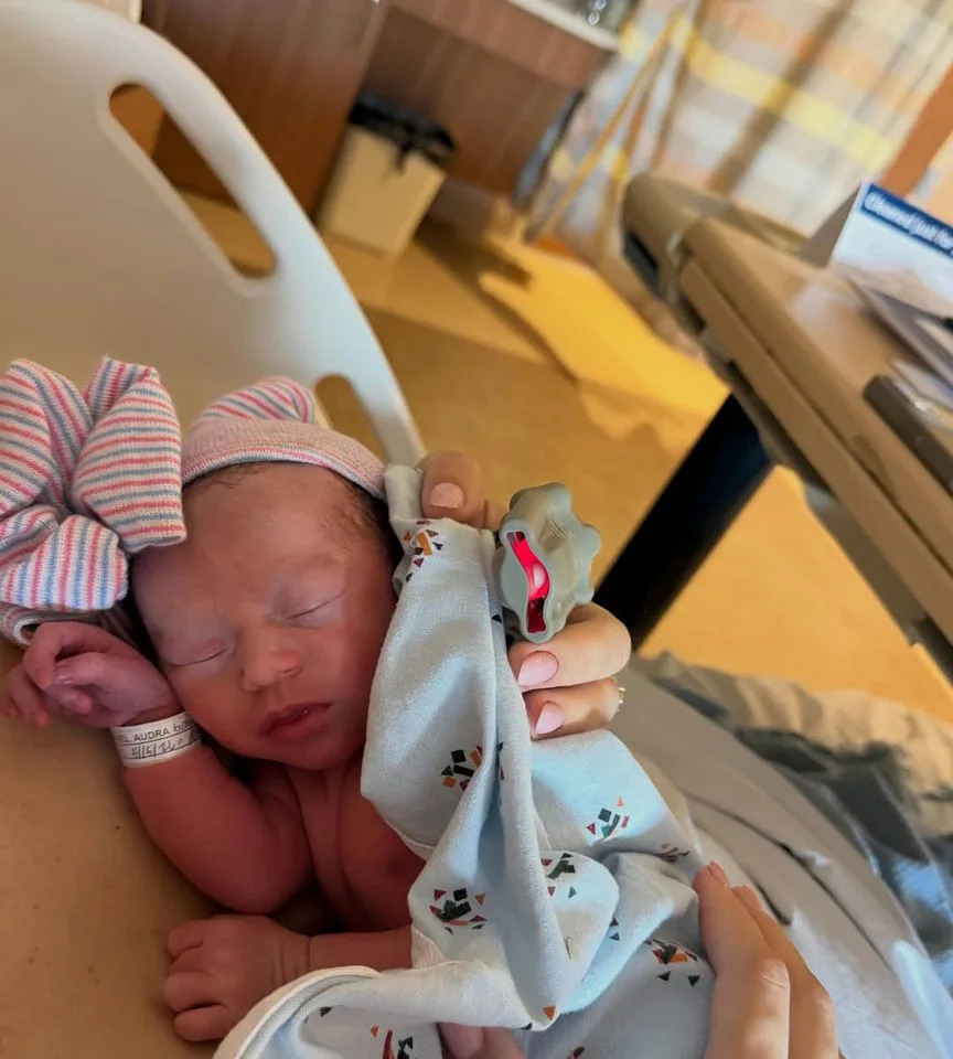 Josh Duhamel and Audra Mari's newborn baby girlCredit: Audra Duhamel/Instagram