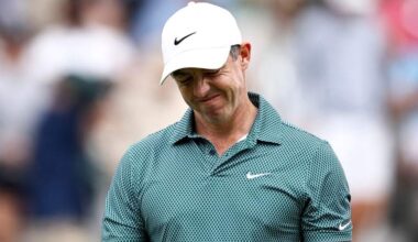 Rory McIlroy cuts practice round short after just three holes as issue emerges
