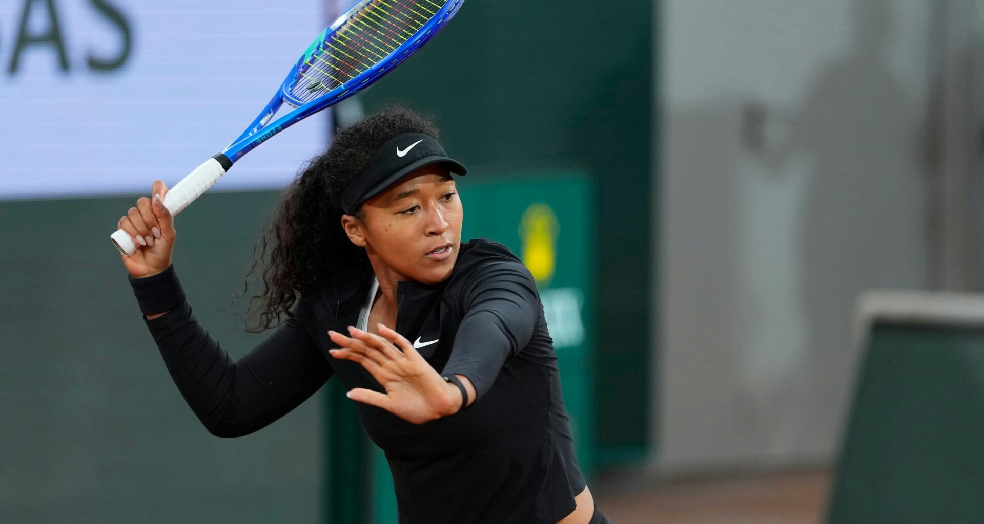 Naomi Osaka practice Roland-Garros 2026
