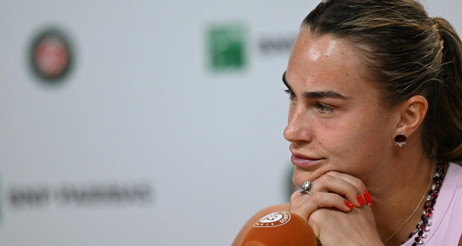 Aryna Sabalenka / Conférence de presse - Media Day - Roland-Garros 2026