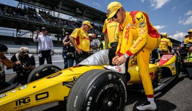 Complete starting lineup for the 110th running of the Indianapolis 500