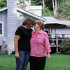 Karen Douthitt (left) found she does not carry the rare genetic mutation for early-onset Alzheimer's dementia, but her older sister June Ward (right) does carry it.