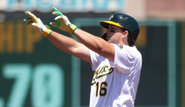 Kurtz draws walk for 19th game in row, A's beat Royals 6-3