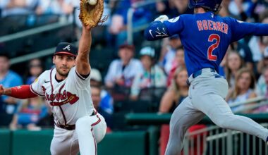 Grant Holmes and 3 relievers pitch 1-hitter against Cubs, leading MLB-best Braves to 5-2 win