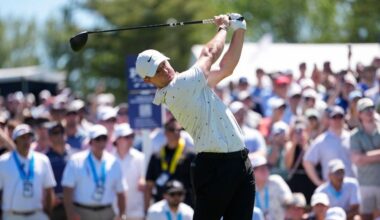 Rory McIlroy surges on Moving Day as a clogged PGA Championship leaderboard promises a dramatic Sunday