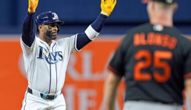 Yandy Díaz homers, leads Tampa Bay Rays to 4-1 win over Baltimore Orioles