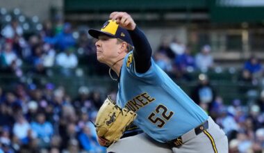 Kyle Harrison strikes out 11 as Brewers sweep sloppy Cubs with 5-0 win