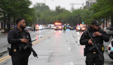 Gunman killed after opening fire on Secret Service checkpoint outside White House, officials say