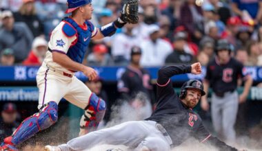 Philadelphia Phillies lose to Guardians, dropping 2nd straight series