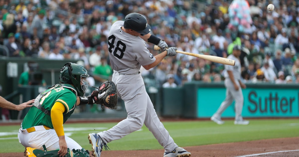 Yankees beat the A's 8-2 for their 5th straight win