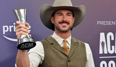 Where Does Riley Green Keep His Awards?