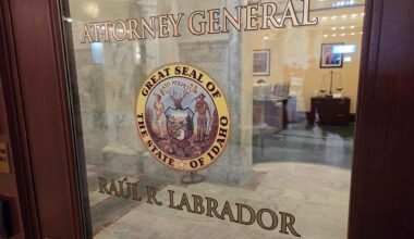 doors to Attorney General's office
