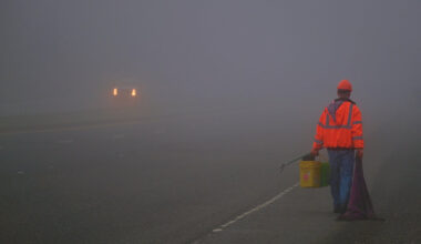 ‘Dawn Patrol’ tackles litter along Juneau’s busy thoroughfares