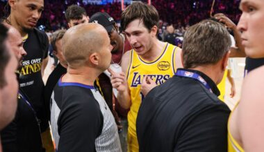 Foul calls are up in the NBA playoffs. History says that's to be expected :: WRAL.com