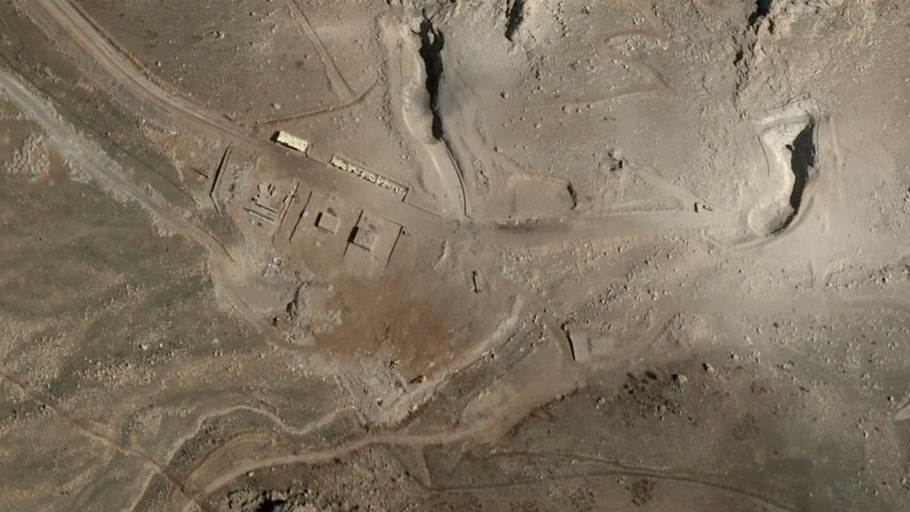 Satellite images of a missile base north of Kermanshah, Iran, show that a pair of tunnel entrances bombed by the US and Israel have been reopened. The roads leading to the tunnels, cratered to prevent missile launchers driving down them, have been repaired and repaved.