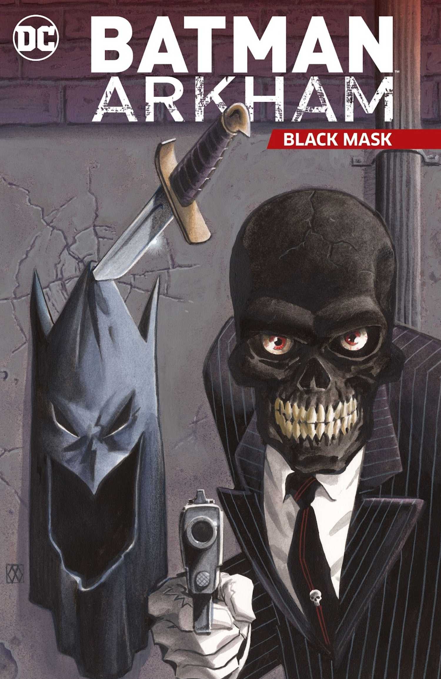 batman arkham black mask cover