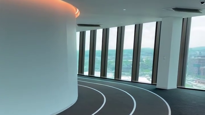 Top floor of new Boston tower features indoor track, incredible views