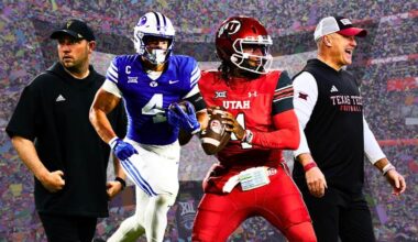 Big 12 football post-spring power rankings for 2026 season