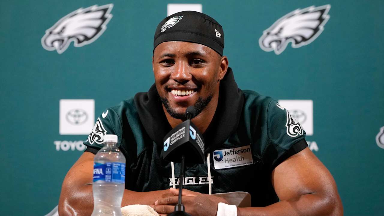 Saquon Barkley reached out to Todd Gurley as Eagles RB seeks bounce-back season in new system