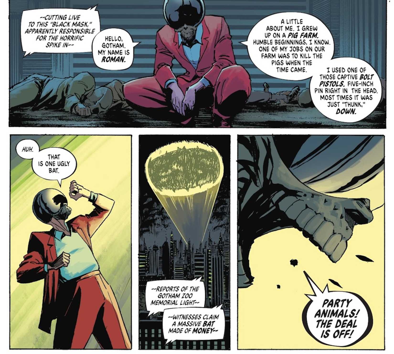 black mask in absolute batman