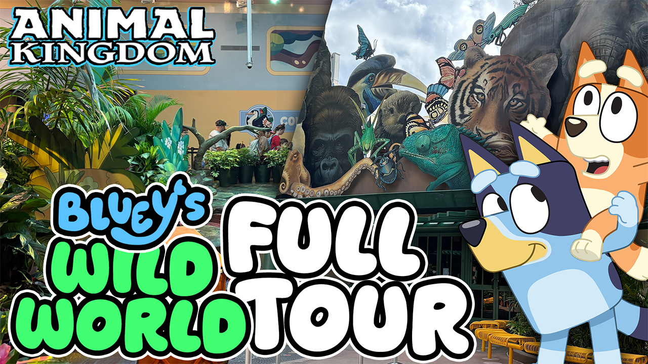 FULL TOUR: Bluey's Wild World Celebrates All Things Bluey at Disney's Animal Kingdom
