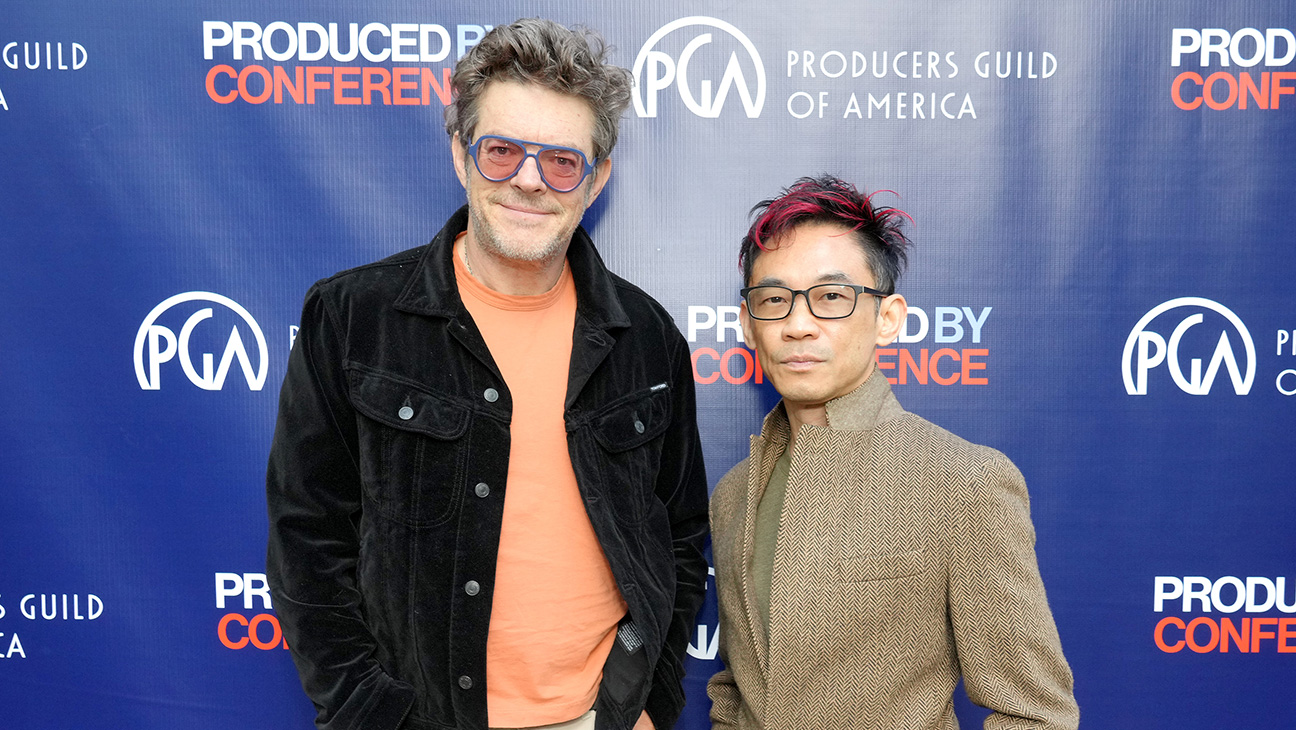 Jason Blum and James Wan at the 16th Annual Produced by Conference at Universal Studios, on May 30, 2026.