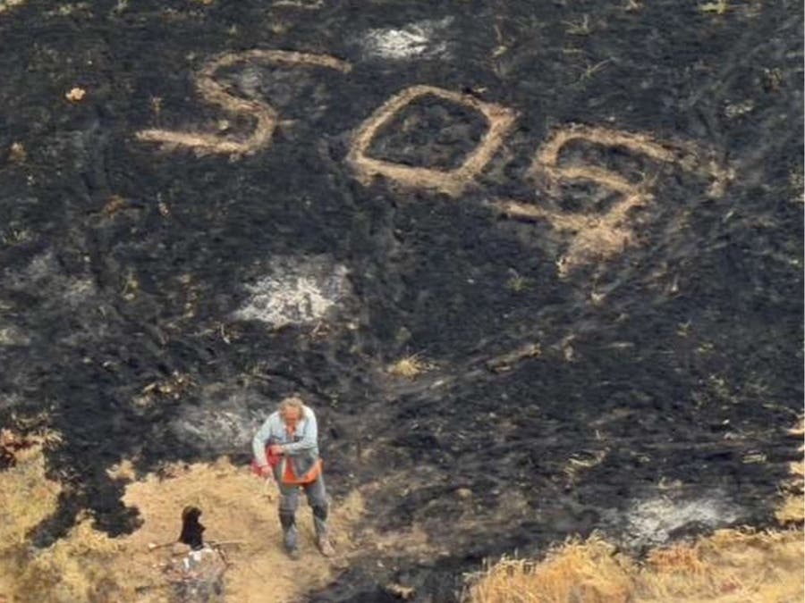 Shipwrecked Sailor May Have Set CA's Largest Wildfire Currently Burning