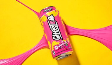Limited and exclusive Bubblicious Original Ghost Energy Drink