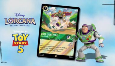 Disney Lorcana Reveals Exclusive ‘Toy Story 5’ Buzz Lightyear Promo Card