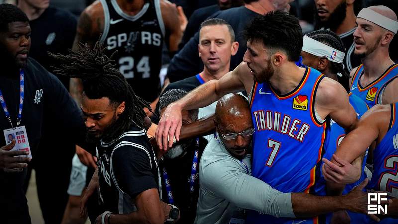 ‘RIVALRY IS BREWING,’ ‘OKC Dirty’ – NBA World Reacts to Stephon Castle’s Tussle vs. Thunder’s Ajay Mitchell