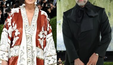 Bad Bunny, Kris Jenner Hug on the Red Carpet