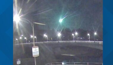 Second fireball in a week lights up Washington skies