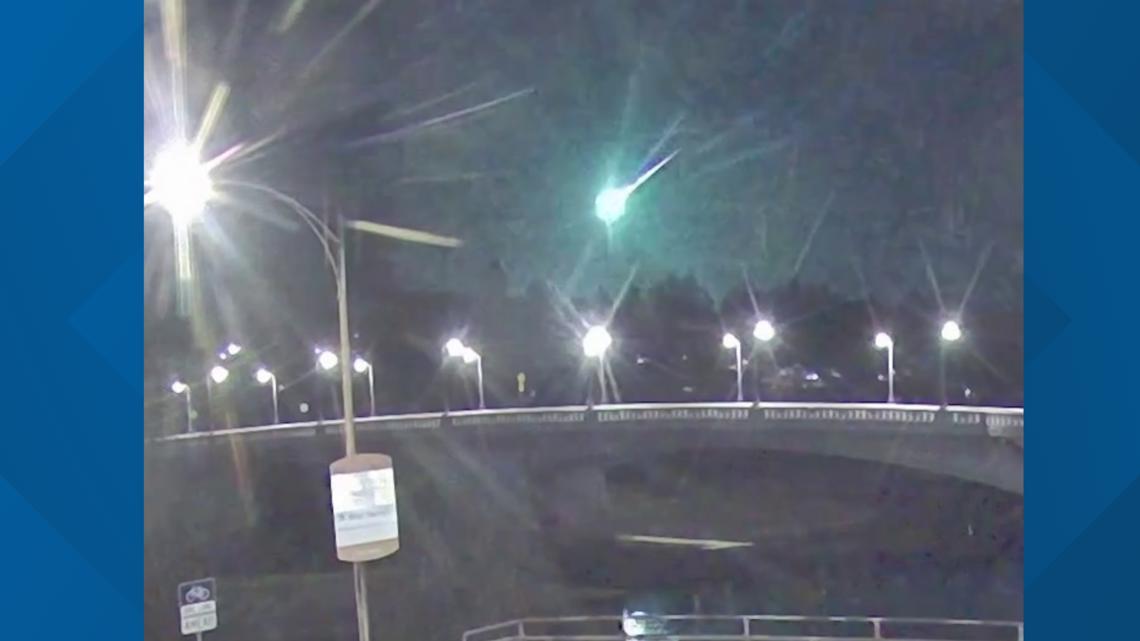 Second fireball in a week lights up Washington skies