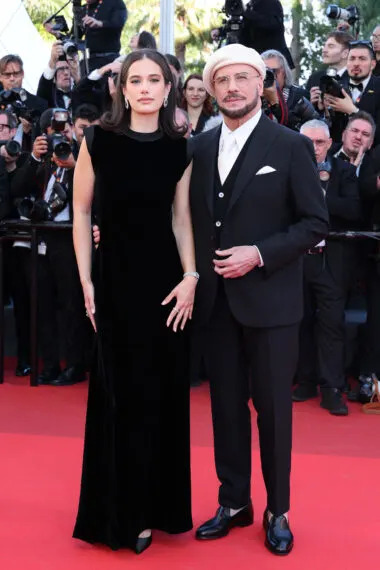 Ella Bleu Travolta and John Travolta 