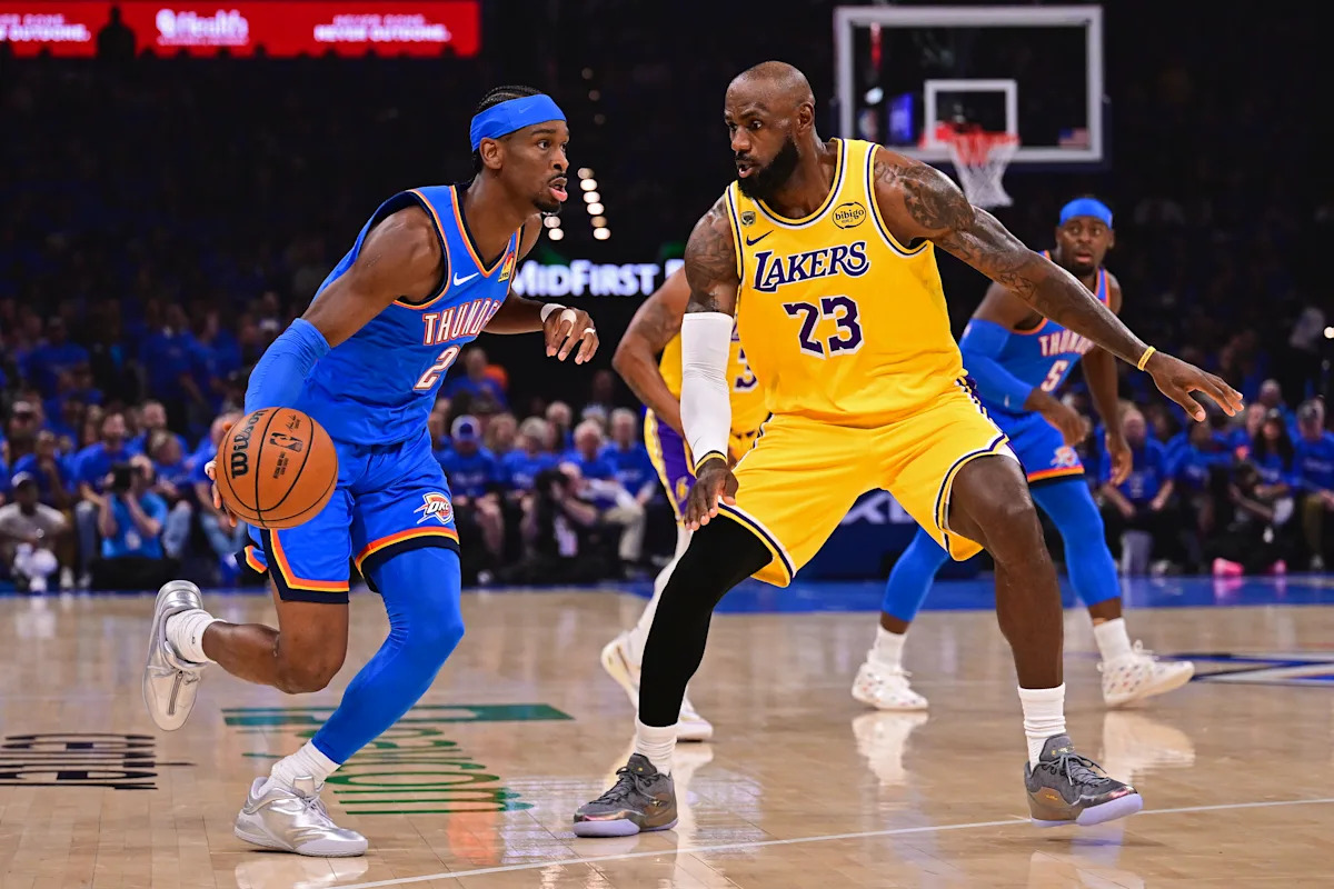 Thunder roll to dominant win over LeBron James, Lakers to grab 1-0 lead