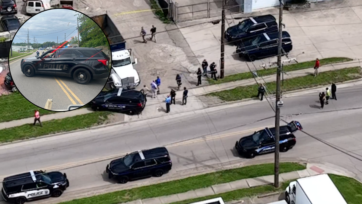 Large police presence seen in Lockland as police investigate shooting
