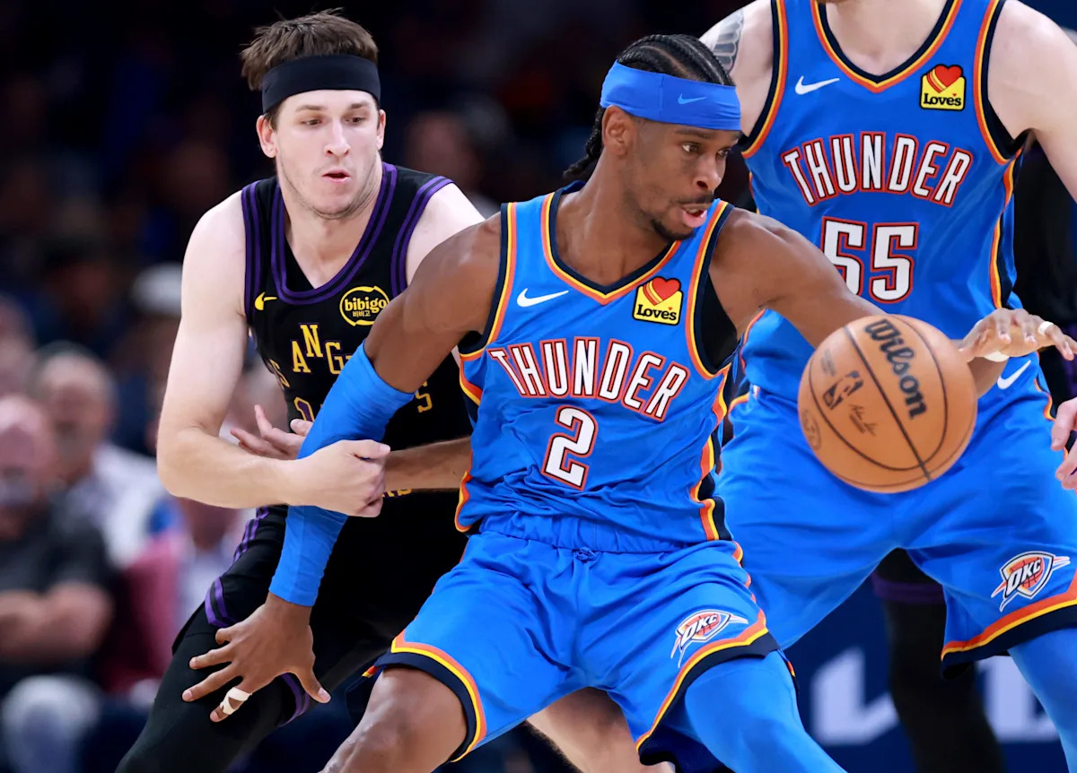 Shai Gilgeous-Alexander's rise is starting to mirror his new NBA playoff foe LeBron James