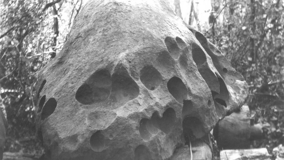 The Willamette is the largest meteorite found in the United States. Image courtesy: Oregon Historical Society