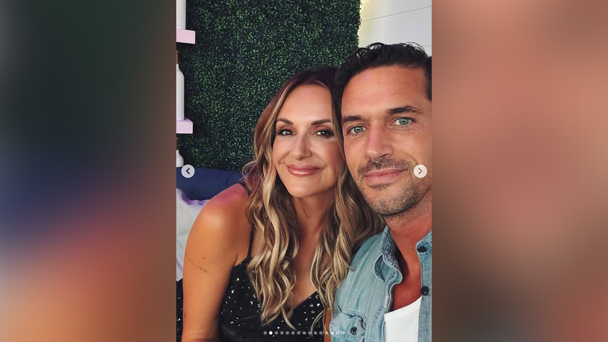 Carly Pearce and Jordan Karcher posing together
