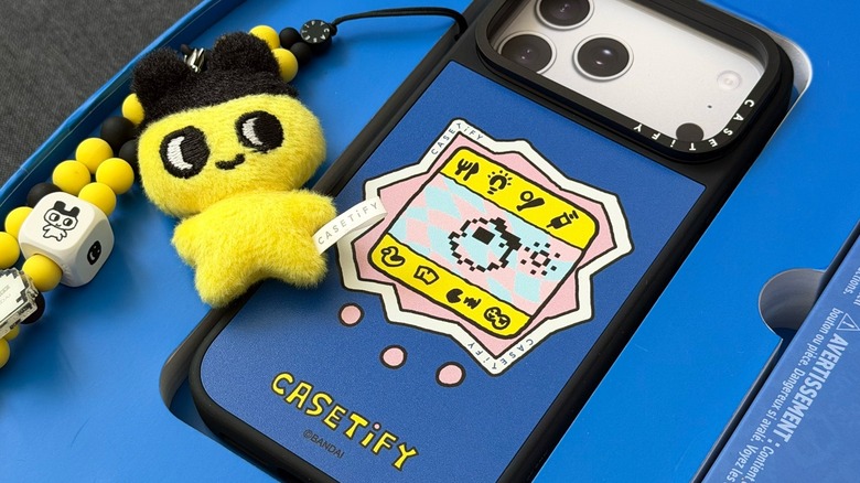 Tamagotchi's iPhone 17 Pro case made by Casetify