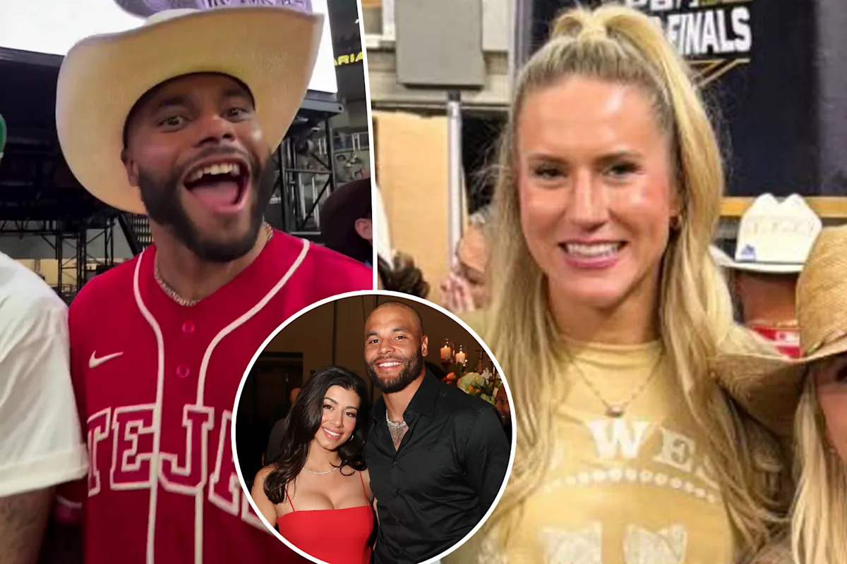 NFL star Dak Prescott spotted holding hands, flirting with ex-fiancée Sarah Jane Ramos’ bridesmaid